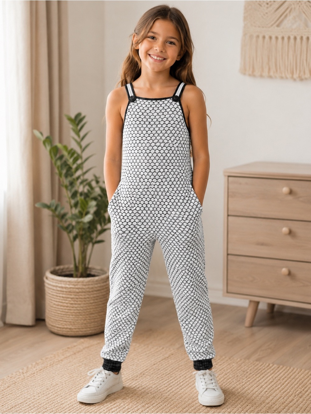Misha And Puff Unisex Romper /Overalls
